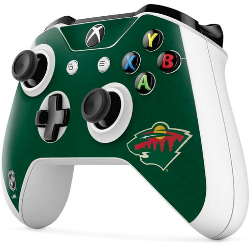 NHL Minnesota Wild Distressed Xbox One S All-Digital Edition Bundle Skin