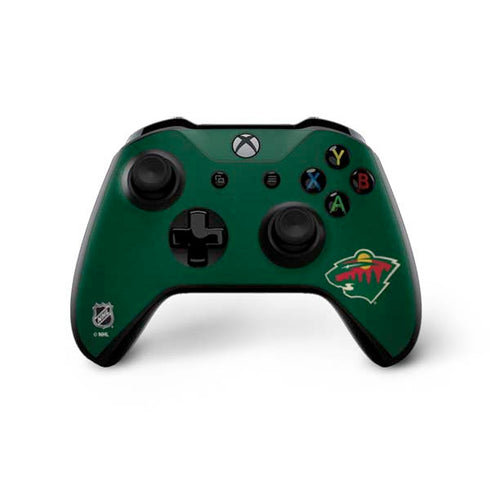 NHL Minnesota Wild Distressed Xbox One X Bundle Skin