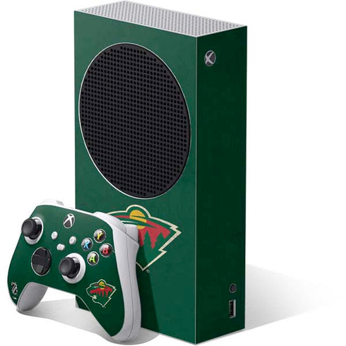 NHL Minnesota Wild Distressed Xbox Series S Skins