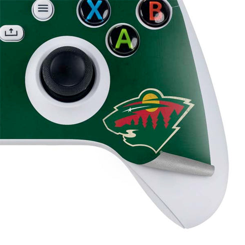 NHL Minnesota Wild Distressed Xbox Series S Skins