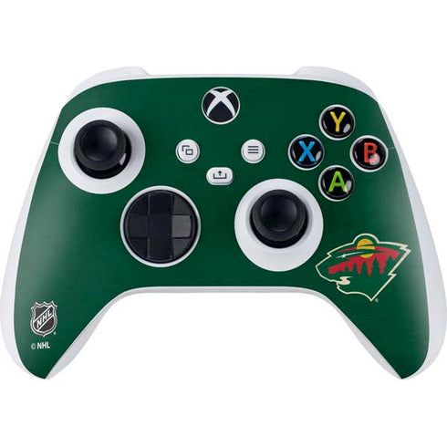 NHL Minnesota Wild Distressed Xbox Series S Controller Skin