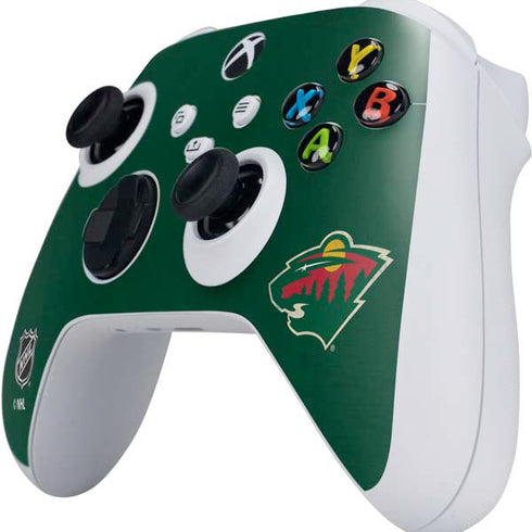 NHL Minnesota Wild Distressed Xbox Series S Controller Skin