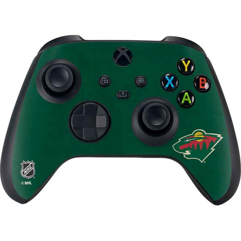 NHL Minnesota Wild Distressed Xbox Series X Controller Skin