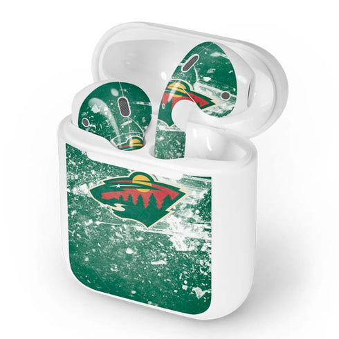 NHL Minnesota Wild Frozen Apple AirPods Skin
