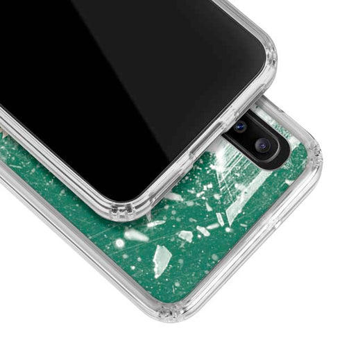 NHL Minnesota Wild Frozen Galaxy A20 Clear Case