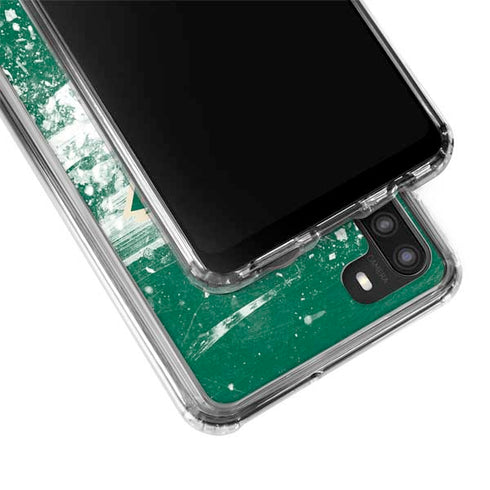 NHL Minnesota Wild Frozen Galaxy A21 Clear Case