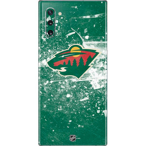 NHL Minnesota Wild Frozen Galaxy Note 10 Skin