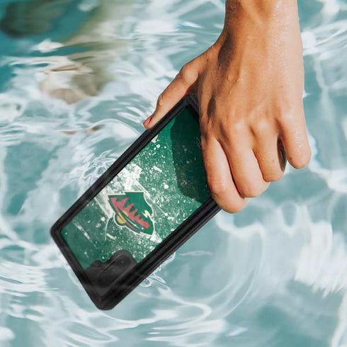 NHL Minnesota Wild Frozen Galaxy Note 10 Waterproof Case