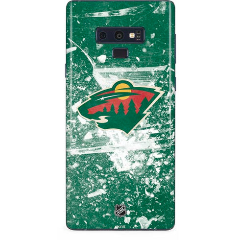 NHL Minnesota Wild Frozen Galaxy Note 9 Skin