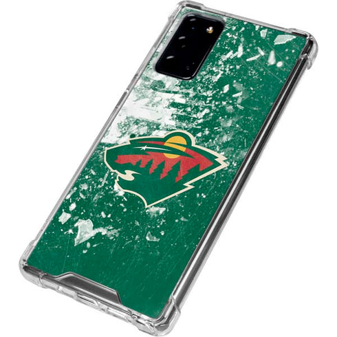 NHL Minnesota Wild Frozen Galaxy Note20 5G Clear Case