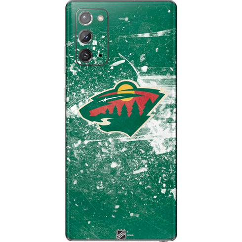 NHL Minnesota Wild Frozen Galaxy Note20 5G Skin
