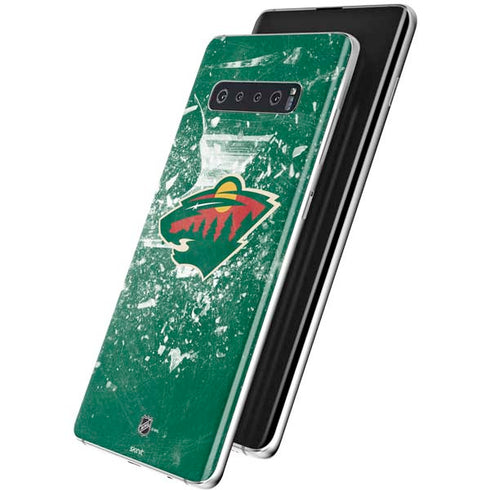 NHL Minnesota Wild Frozen Galaxy S10 Plus Skin