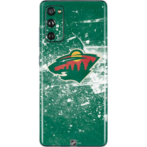 NHL Minnesota Wild Frozen Galaxy S20 Fan Edition Skin
