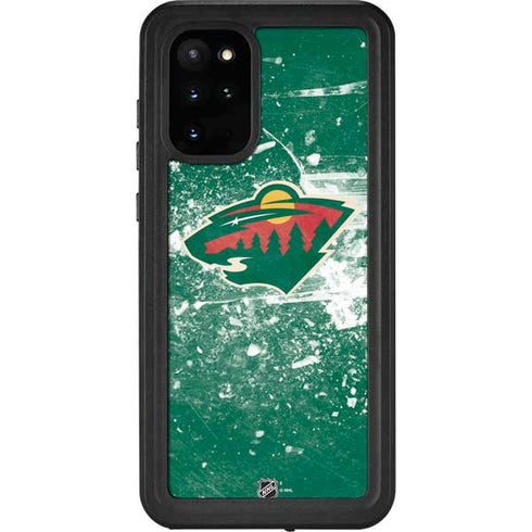 NHL Minnesota Wild Frozen Galaxy S20 Plus Waterproof Case