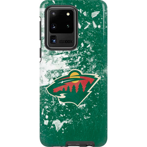 NHL Minnesota Wild Frozen Galaxy S20 Ultra 5G Pro Case