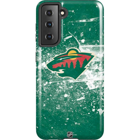 NHL Minnesota Wild Frozen Galaxy S21 5G Pro Case