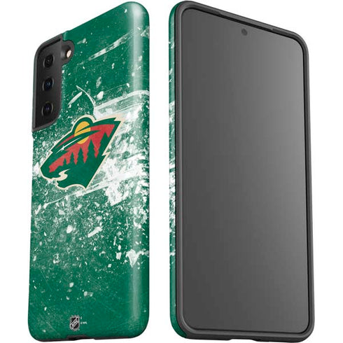 NHL Minnesota Wild Frozen Galaxy S21 FE Pro Case