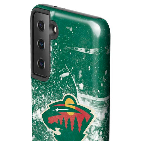 NHL Minnesota Wild Frozen Galaxy S21 Plus 5G Pro Case