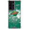NHL Minnesota Wild Frozen Galaxy S21 Ultra 5G Clear Case