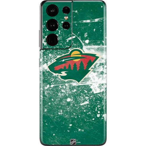 NHL Minnesota Wild Frozen Galaxy S21 Ultra 5G Skin