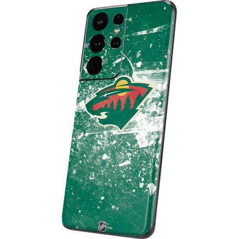NHL Minnesota Wild Frozen Galaxy S21 Ultra 5G Skin