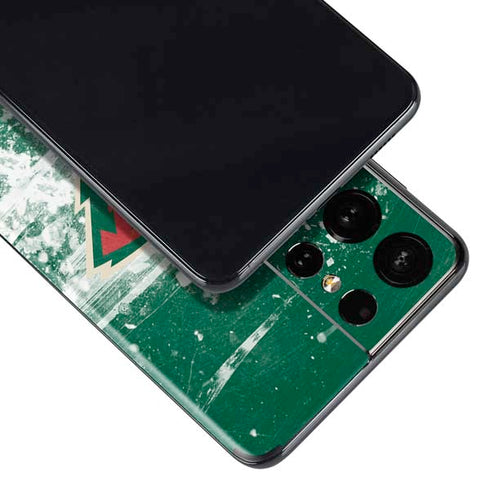 NHL Minnesota Wild Frozen Galaxy S21 Ultra 5G Skin