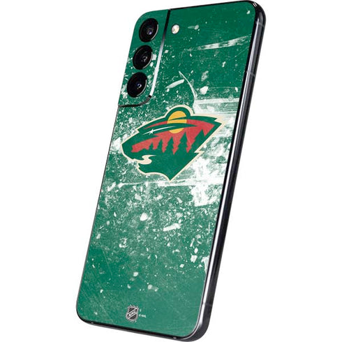 NHL Minnesota Wild Frozen Galaxy S22 Plus Skin