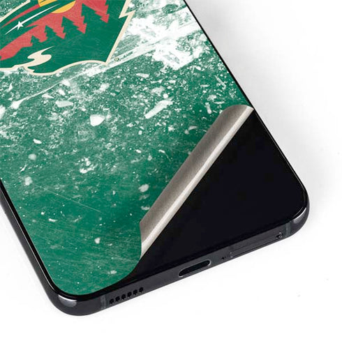 NHL Minnesota Wild Frozen Galaxy S22 Skin