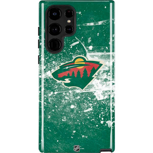 NHL Minnesota Wild Frozen Galaxy S22 Ultra Pro Case