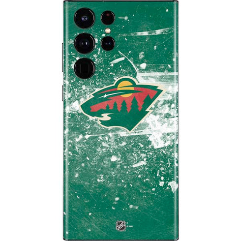 NHL Minnesota Wild Frozen Galaxy S22 Ultra Skin