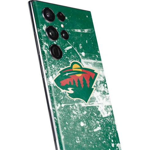 NHL Minnesota Wild Frozen Galaxy S22 Ultra Skin