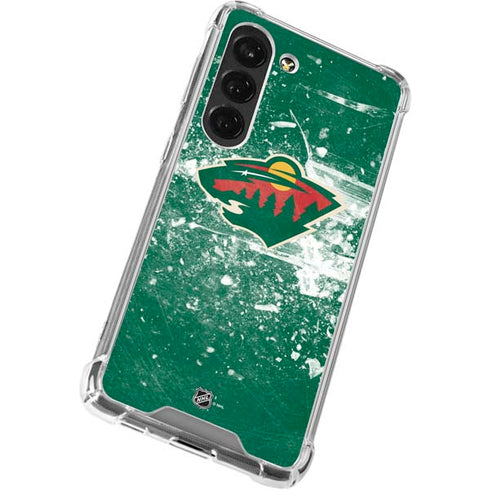 NHL Minnesota Wild Frozen Galaxy S23 Clear Case