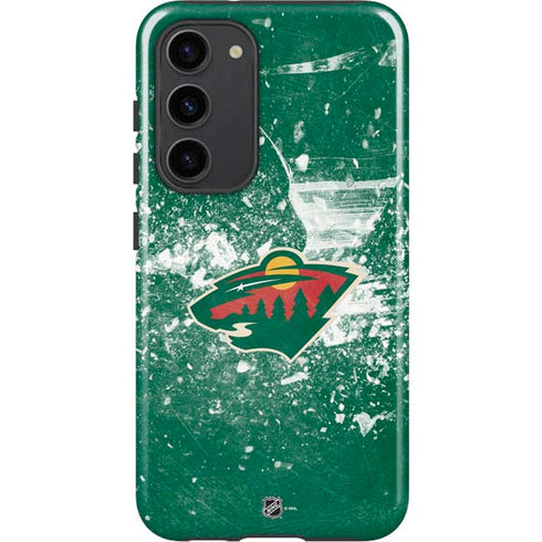 NHL Minnesota Wild Frozen Galaxy S23 Plus Pro Case