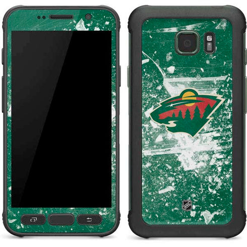 NHL Minnesota Wild Frozen Galaxy S7 Active Skin