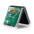 NHL Minnesota Wild Frozen Galaxy Z Flip5 5G Clear Case