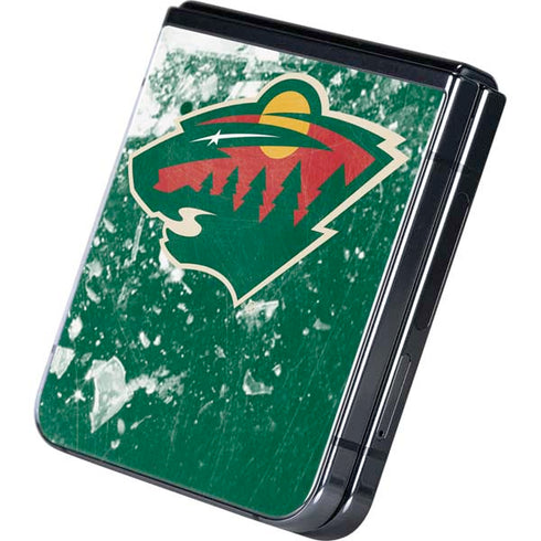 NHL Minnesota Wild Frozen Galaxy Z Flip5 5G Skin