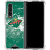 NHL Minnesota Wild Frozen Galaxy Z Fold4 5G Clear Case