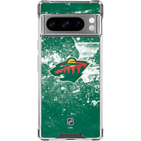 NHL Minnesota Wild Frozen Google Pixel 8 Pro Clear Case