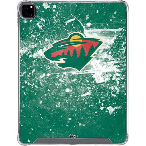 NHL Minnesota Wild Frozen iPad Pro 12.9in (2020) Clear Case