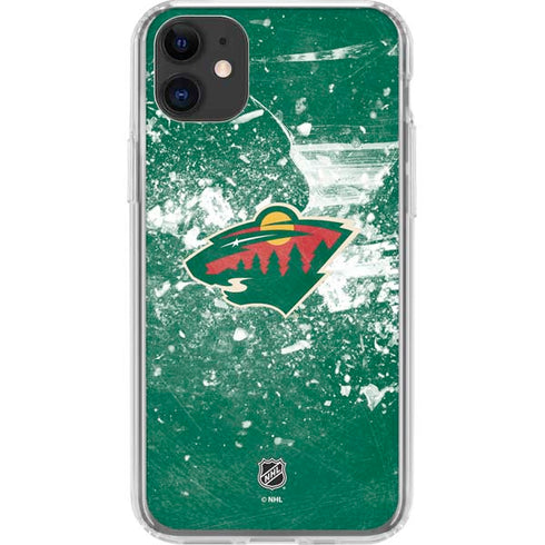 NHL Minnesota Wild Frozen iPhone 11 Clear Case