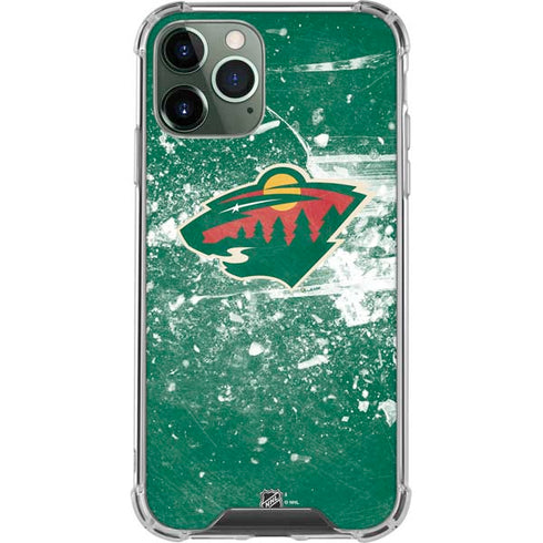 NHL Minnesota Wild Frozen iPhone 11 Pro Max Clear Case