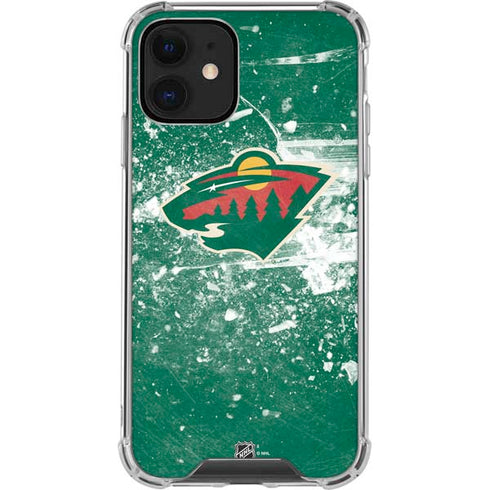 NHL Minnesota Wild Frozen iPhone 12 Clear Case