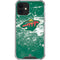NHL Minnesota Wild Frozen iPhone 12 Mini Clear Case