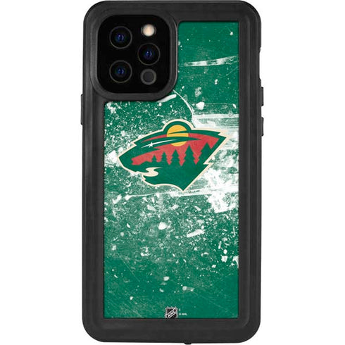 NHL Minnesota Wild Frozen iPhone 12 Pro Waterproof Case