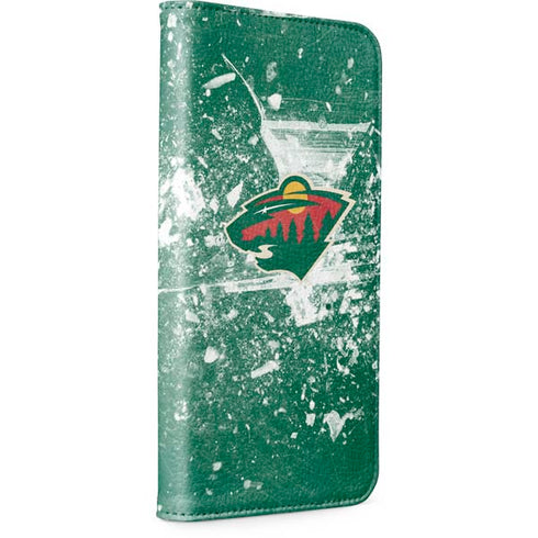 NHL Minnesota Wild Frozen iPhone 13 Folio Case