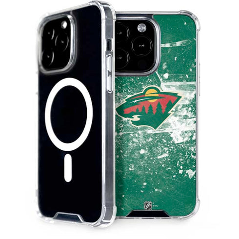 NHL Minnesota Wild Frozen iPhone 13 Pro MagSafe Case