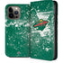 NHL Minnesota Wild Frozen iPhone 13 Pro Max Folio Case