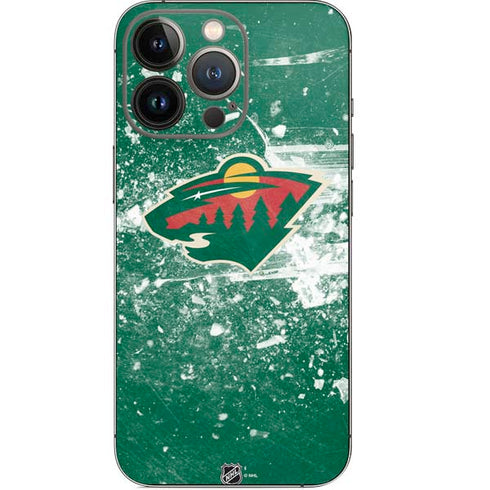 NHL Minnesota Wild Frozen iPhone 13 Pro Skin
