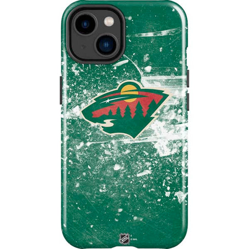 NHL Minnesota Wild Frozen iPhone 15 Plus Impact Case