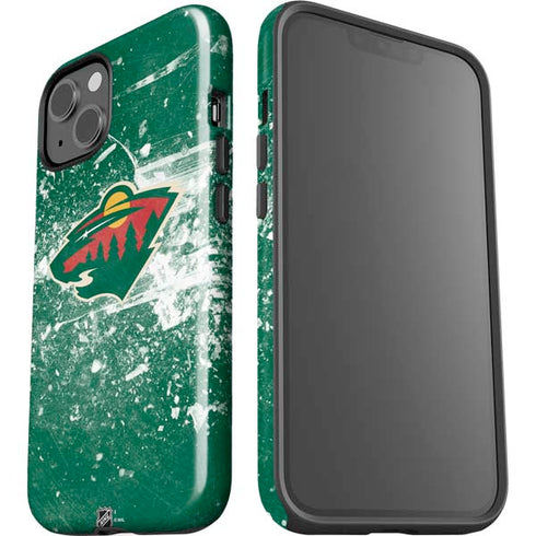 NHL Minnesota Wild Frozen iPhone 14 Plus Impact Case